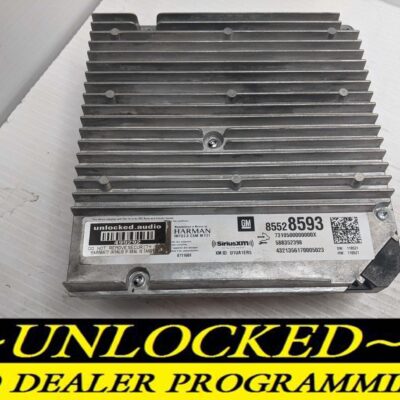UNLOCKED 21-22 GMC SIERRA DENALI INFOTAINMENT RADIO RECEIVER 85528593 IOT