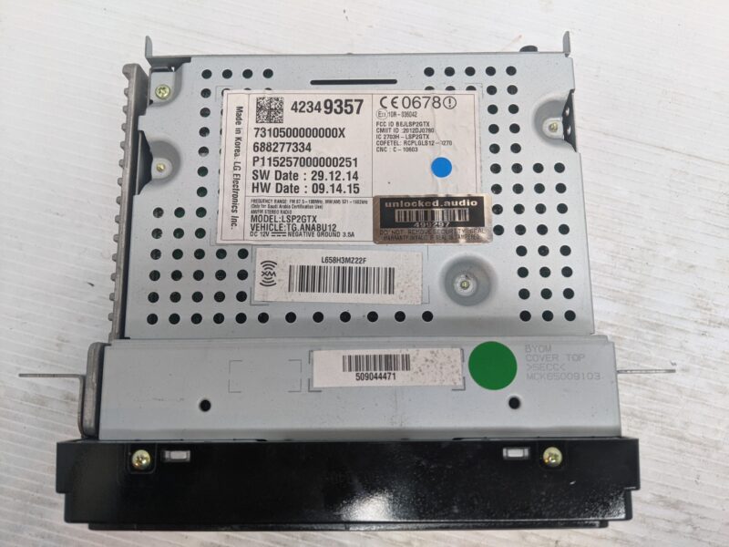 UNLOCKED 15-16 TRAX OEM RADIO 42349357 UF7 w/U2K - Image 3