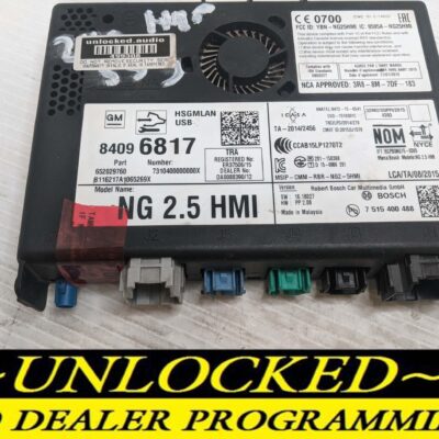 UNLOCKED 17-20 CHEVY GMC BUICK CADILLAC NG 2.5 HMI 84096817 IO6