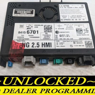 UNLOCKED 17-20 CHEVY GMC BUICK CADILLAC NG 2.5 HMI 84156701 IO6