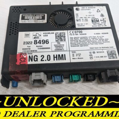 UNLOCKED 15-17 CHEVY GMC BUICK CADILLAC NG 2.0 HMI 23228496 IO6