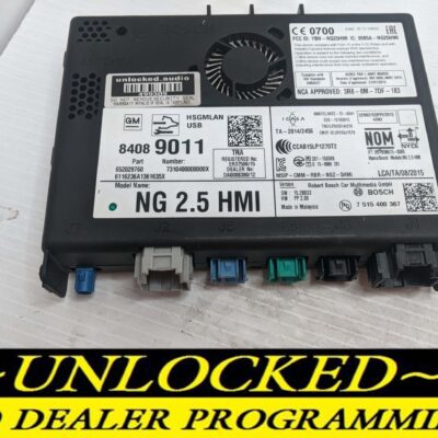 UNLOCKED 16-17 CHEVY GMC BUICK CADILLAC NG 2.5 HMI 84089011 IO6