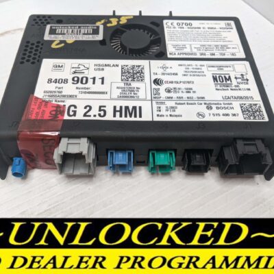 UNLOCKED 16-17 CHEVY GMC BUICK CADILLAC NG 2.5 HMI 84089011 IO6