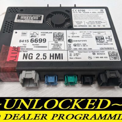 UNLOCKED 16-21 CHEVY GMC BUICK CADILLAC NG 2.5 HMI 84156699 IO5