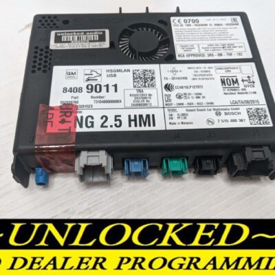 UNLOCKED 16-17 CHEVY GMC BUICK CADILLAC NG 2.5 HMI 84089011 IO6