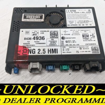 UNLOCKED 18-20 CHEVY GMC BUICK CADILLAC NG 2.5 HMI 84364936 IO6