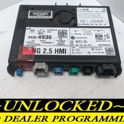 UNLOCKED 18-20 CHEVY GMC BUICK CADILLAC NG 2.5 HMI 84364936 IO6