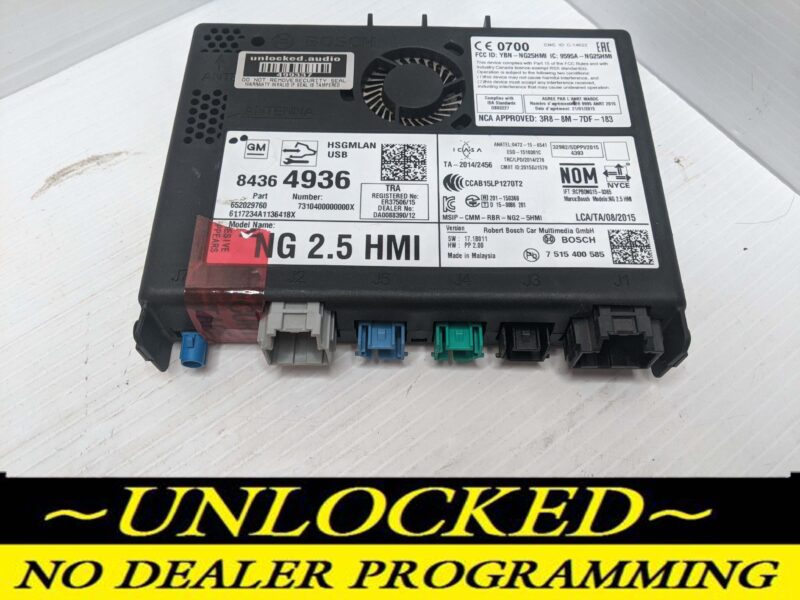 UNLOCKED 18-20 CHEVY GMC BUICK CADILLAC NG 2.5 HMI 84364936 IO6
