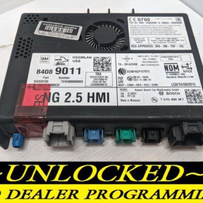 UNLOCKED 16-17 CHEVY GMC BUICK CADILLAC NG 2.5 HMI 84089011 IO6
