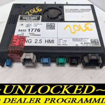 UNLOCKED 18-20 CHEVY GMC BUICK CADILLAC NG 2.5 HMI 84331776 IO6