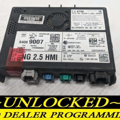 UNLOCKED 16-17 CHEVY GMC BUICK CADILLAC NG 2.5 HMI 84089007 IO5