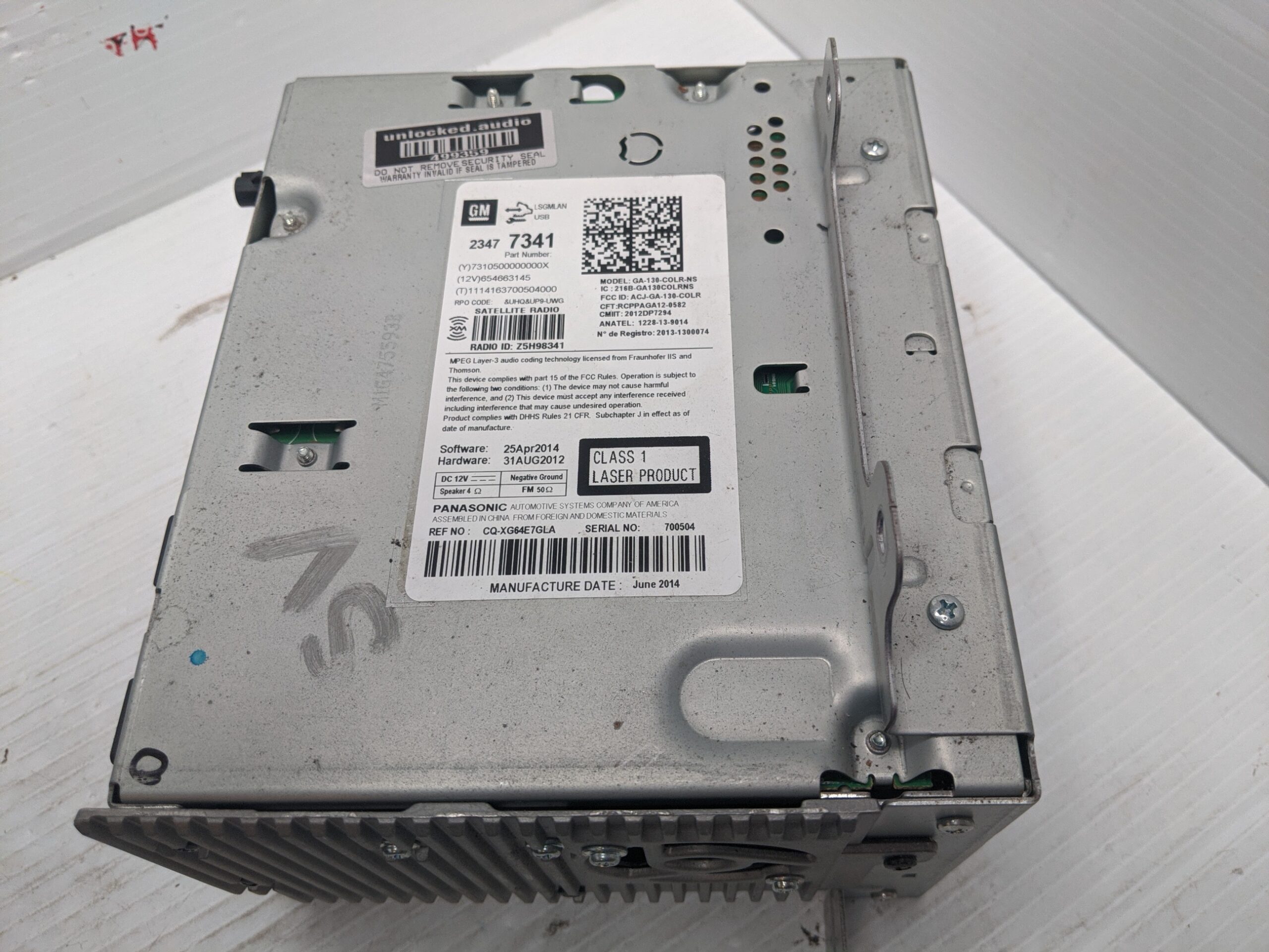 UNLOCKED 2015-2016 BUICK ENCORE OEM RADIO 23477341 UHQ - Image 3