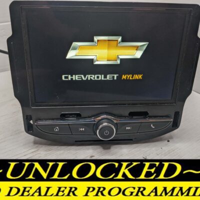 UNLOCKED 18-20 SONIC TRAX OEM RADIO 84388577 w/U2K