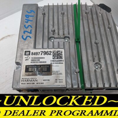 UNLOCKED 21-19 GMC TERRAIN INFOTAINMENT RADIO RECEIVER 84977962 IOS