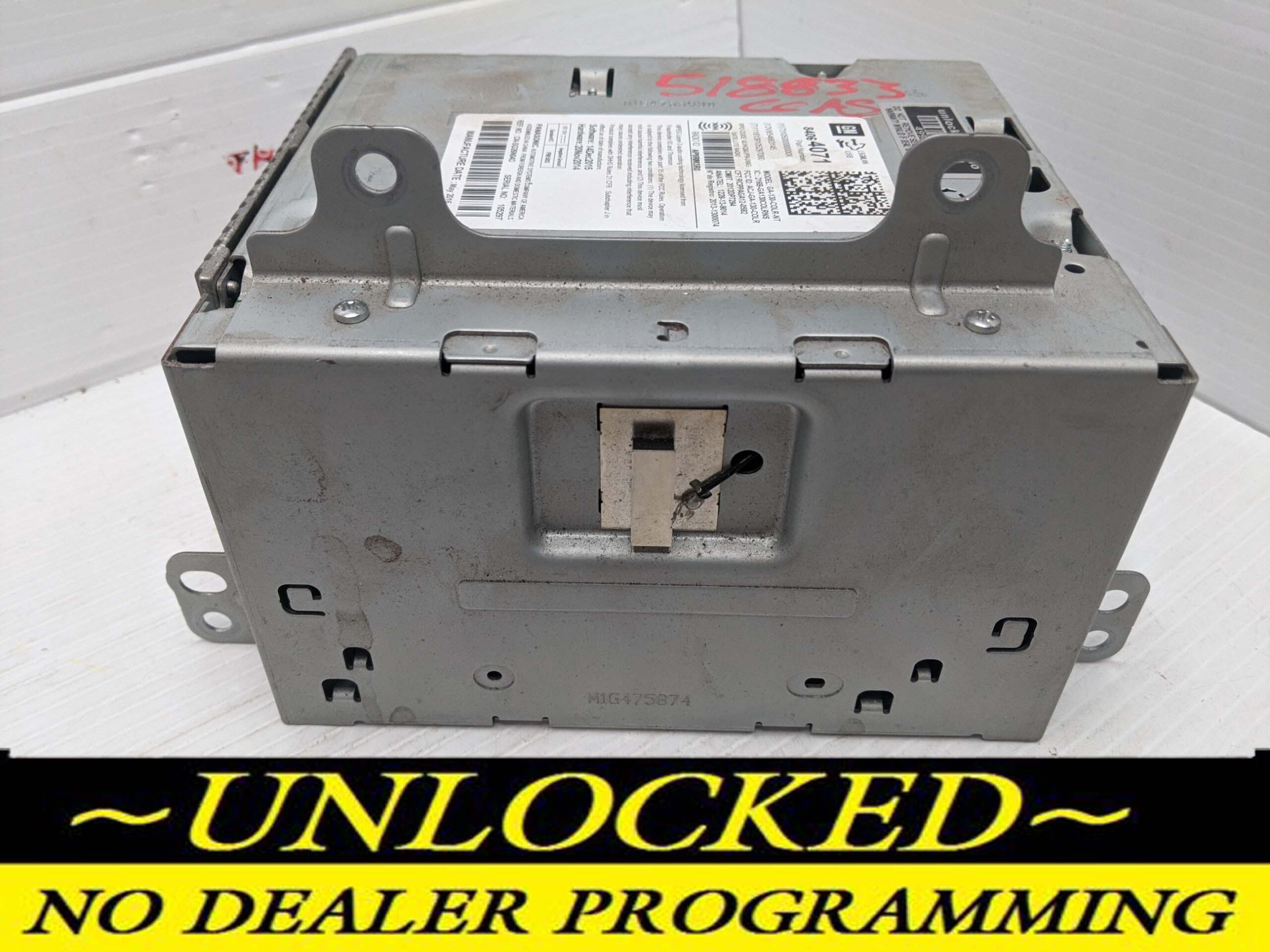 UNLOCKED 16-17 CRUZE EQUINOX TERRAIN OEM RADIO 84064071 UHQ