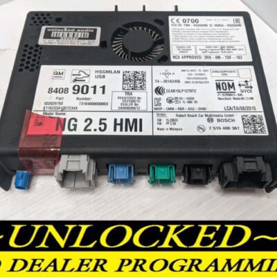 UNLOCKED 16-17 CHEVY GMC BUICK CADILLAC NG 2.5 HMI 84089011 IO6