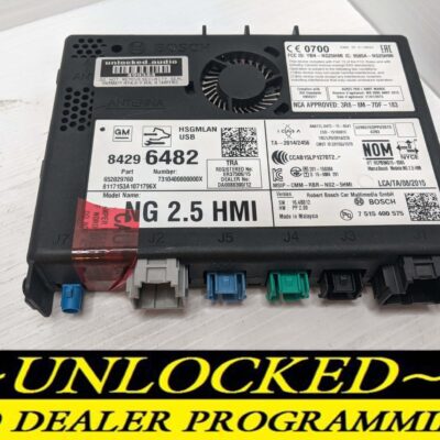 UNLOCKED 18-20 CHEVY GMC BUICK CADILLAC NG 2.5 HMI 84296482 IO6