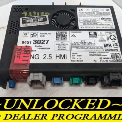 UNLOCKED 18-20 CHEVY GMC BUICK CADILLAC NG 2.5 HMI 84513027 IO6