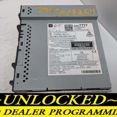 UNLOCKED 18-20 TERRAIN EQUINOX MALIBU OEM RADIO 84667777 IOR