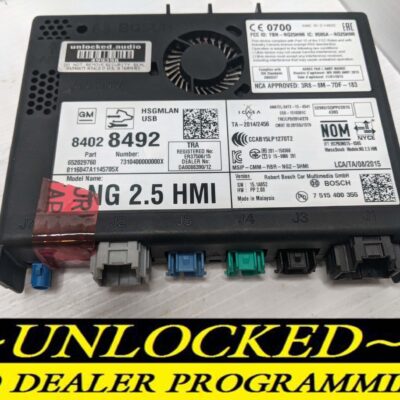 UNLOCKED 16-17 CHEVY GMC BUICK CADILLAC NG 2.5 HMI 84028492 IO6