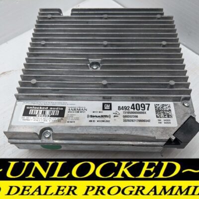 UNLOCKED 21-24 GMC SIERRA CHEVY SILVERADO OEM INFOTAINMENT RADIO 84924097 IOS