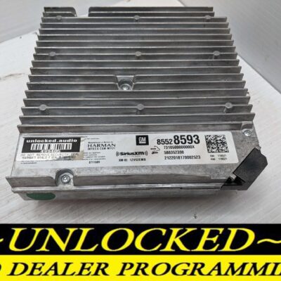 UNLOCKED 21-22 GMC SIERRA DENALI INFOTAINMENT RADIO RECEIVER 85528593 IOT