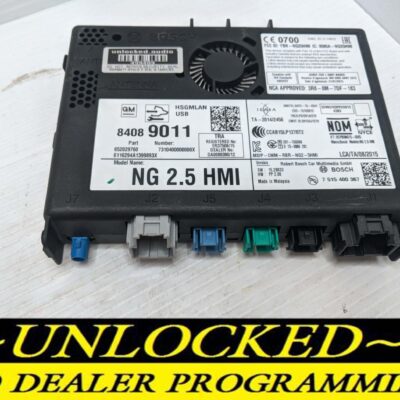 UNLOCKED 16-17 CHEVY GMC BUICK CADILLAC NG 2.5 HMI 84089011 IO6