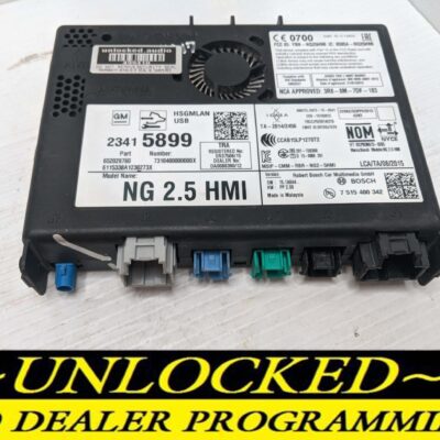 UNLOCKED 18-20 CHEVY GMC BUICK CADILLAC NG 2.5 HMI 23415899 IO6