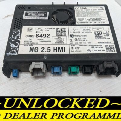 UNLOCKED 16-17 CHEVY GMC BUICK CADILLAC NG 2.5 HMI 84028492 IO6