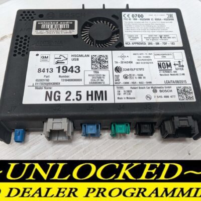 UNLOCKED 18-20 CHEVY GMC BUICK CADILLAC NG 2.5 HMI 84131943 IO6