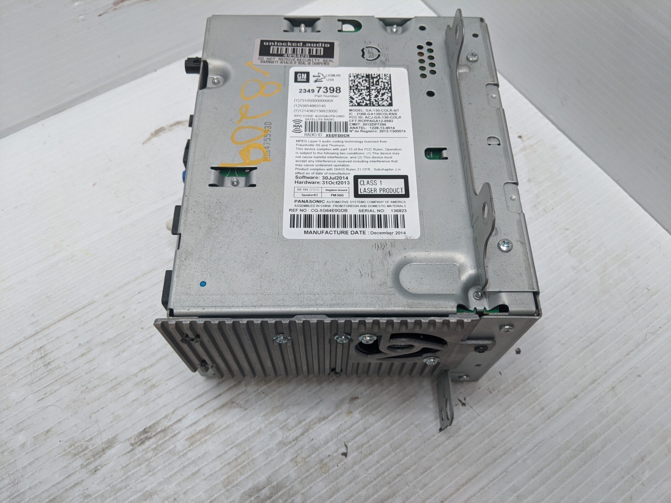 UNLOCKED 2015-2016 GMC TERRAIN OEM RADIO 23497398 UHQ - Image 3