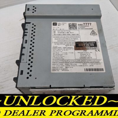 UNLOCKED 18-20 TERRAIN EQUINOX MALIBU OEM RADIO 84667777 IOR