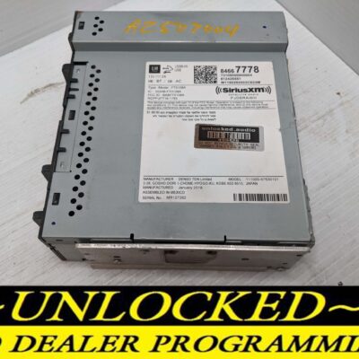 UNLOCKED 18-19 MALIBU EQUINOX TERRAIN OEM RADIO 84667778 U2K