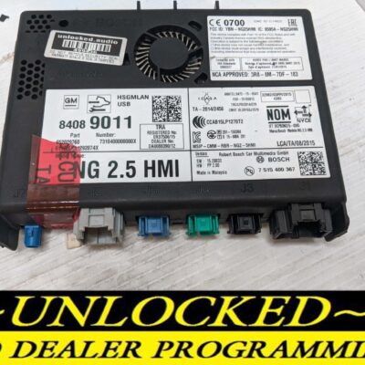 UNLOCKED 16-17 CHEVY GMC BUICK CADILLAC NG 2.5 HMI 84089011 IO6