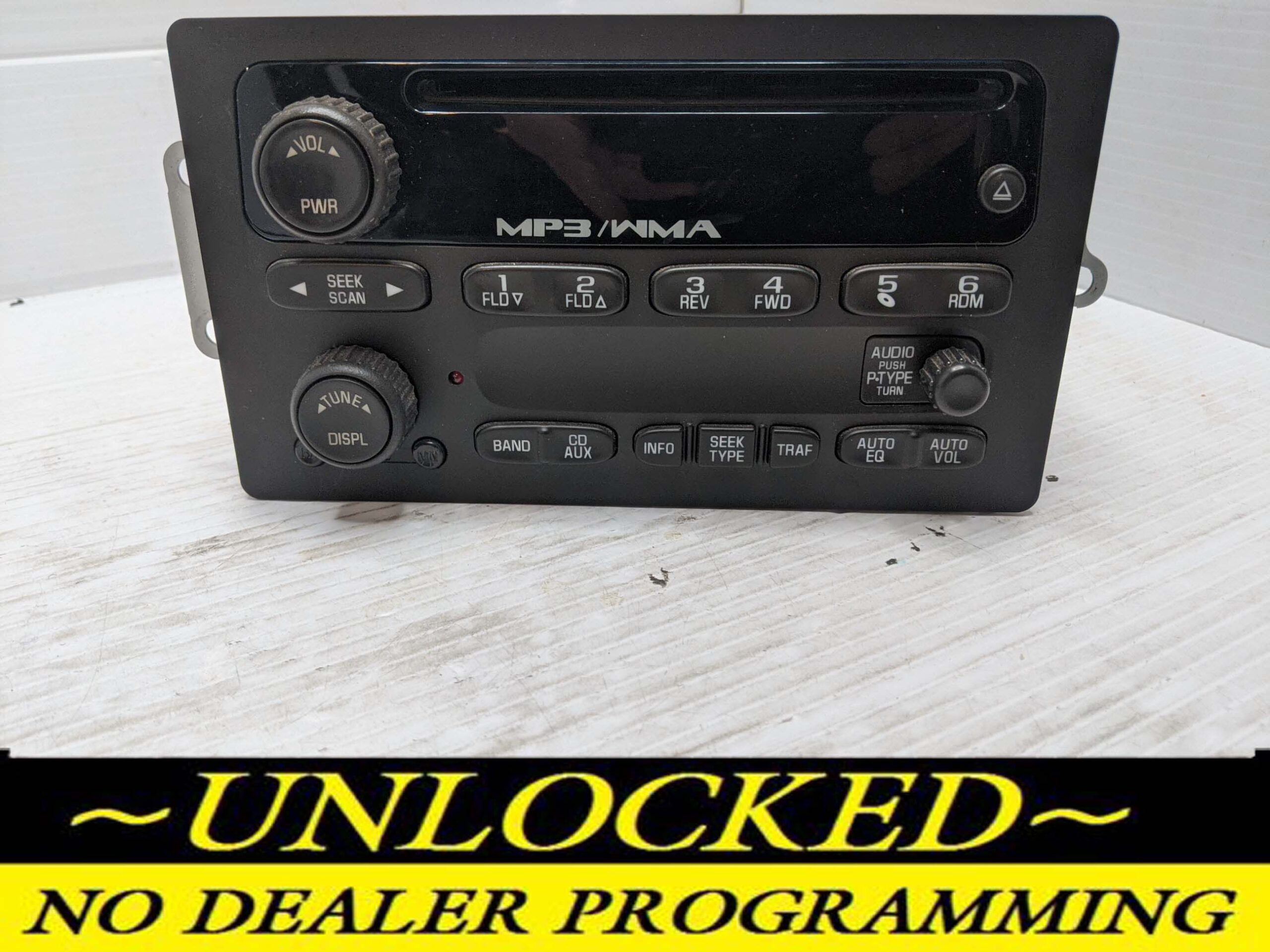 UNLOCKED 10-12 COLORADO CANYON OEM RADIO 25998449 US8