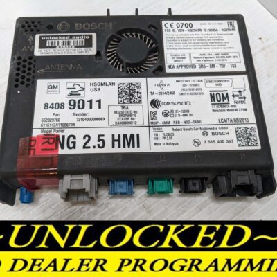UNLOCKED 16-17 CHEVY GMC BUICK CADILLAC NG 2.5 HMI 84089011 IO6
