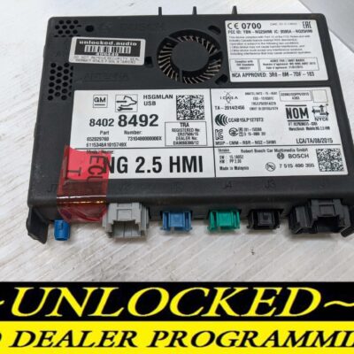 UNLOCKED 16-17 CHEVY GMC BUICK CADILLAC NG 2.5 HMI 84028492 IO6