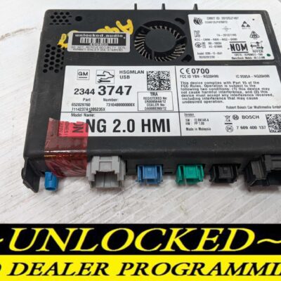 UNLOCKED 15-17 CHEVY GMC BUICK CADILLAC NG 2.0 HMI 23443747 IO6
