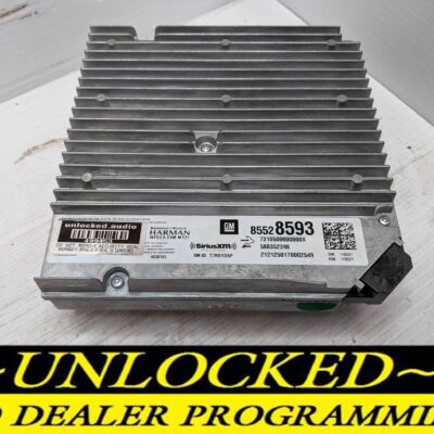 UNLOCKED 21-22 SIERRA DENALI INFOTAINMENT RADIO RECEIVER 85528593 IOT