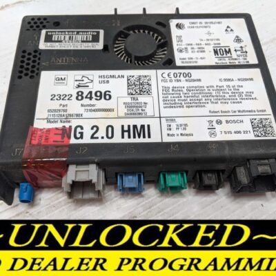 UNLOCKED 15-17 CHEVY GMC BUICK CADILLAC NG 2.0 HMI 23228496 IO6