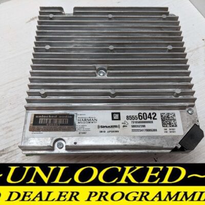 UNLOCKED 21-23 CHEVY SILVERADO TRAVERSE BLAZER TRAILBLAZER CAMARO INFOTAINMENT RADIO RECEIVER 85556042 IOS