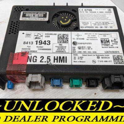 UNLOCKED 18-20 CHEVY GMC BUICK CADILLAC NG 2.5 HMI 84131943 IO6