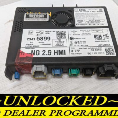 UNLOCKED 18-20 CHEVY GMC BUICK CADILLAC NG 2.5 HMI 23415899 IO6