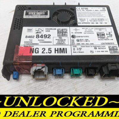 UNLOCKED 16-17 CHEVY GMC BUICK CADILLAC NG 2.5 HMI 84028492 IO6