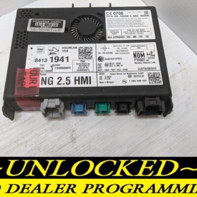 UNLOCKED 16-18 CHEVY CADILLAC GMC BUICK NG 2.5 HMI 84131941 IO5
