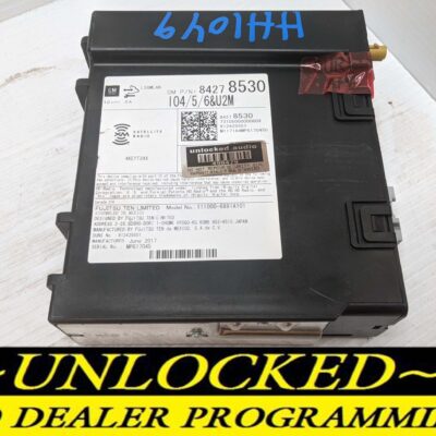 UNLOCKED 17 SILVERADO SIERRA TAHOE YUKON ESCALADE OEM RADIO MODULE 84278530 IO5