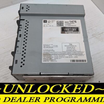 UNLOCKED 18-19 MALIBU EQUINOX TERRAIN OEM RADIO 84371476 IOR
