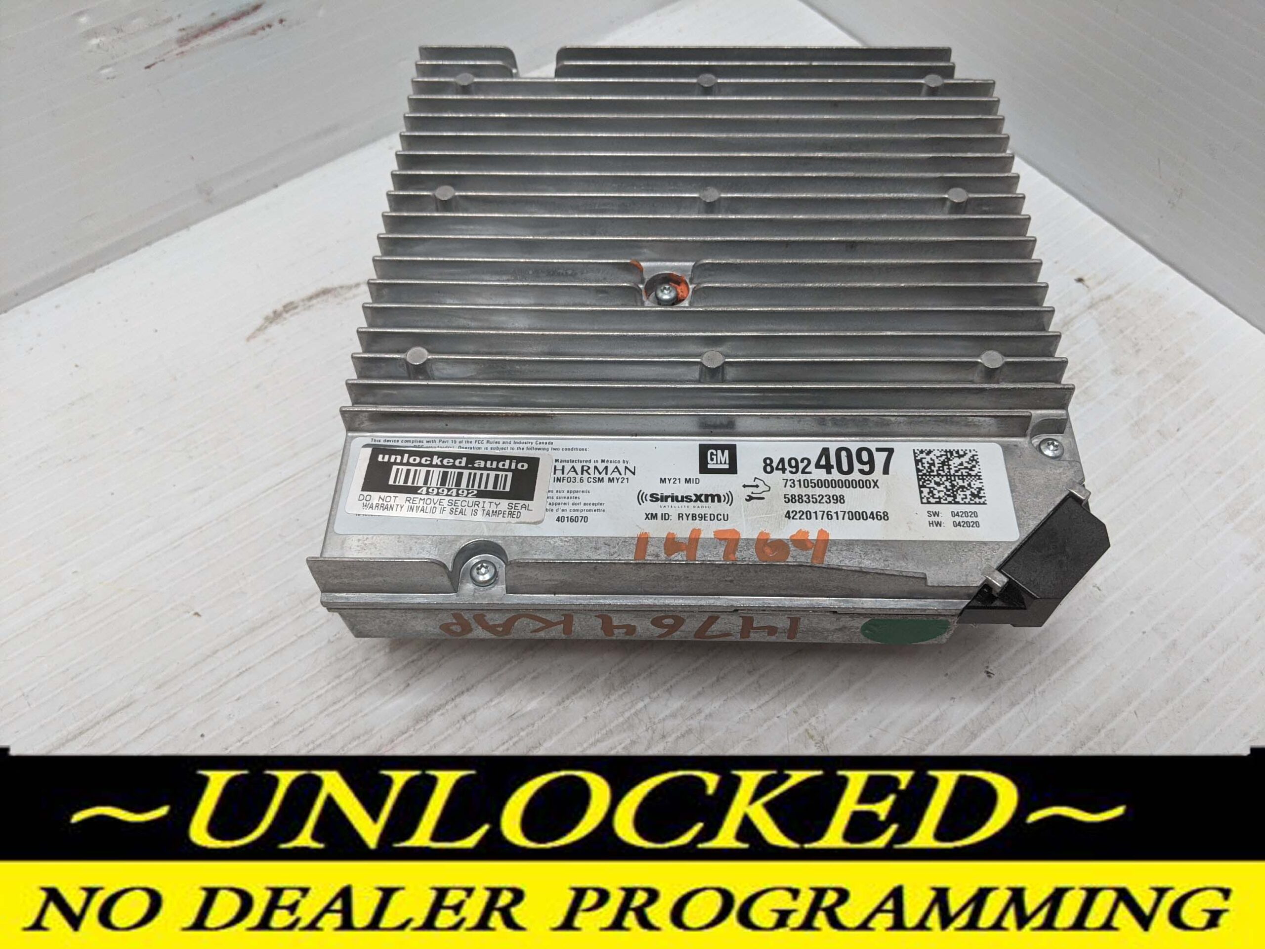 UNLOCKED 21-24 BUICK ENCORE GX OEM INFOTAINMENT RADIO 84924097 IOU