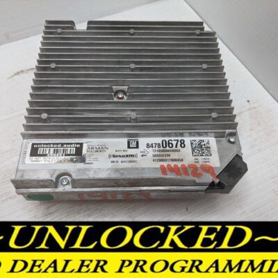 UNLOCKED 21-24 CHEVY SILVERADO TRAVERSE BLAZER TRAILBLAZER CAMARO INFOTAINMENT RADIO RECEIVER 84780678 IOS