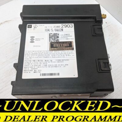 UNLOCKED 16-17 CHEVY CADILLAC GMC OEM RADIO MODULE 23402903